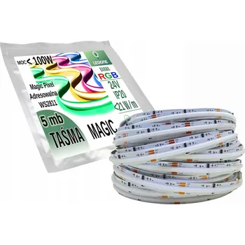 LED osvětlení LED pásek COB RGB 100 W 24V IP20 5 m