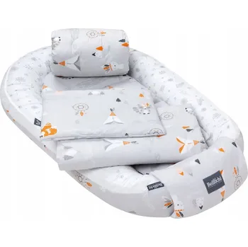 Hnízdečko pro miminko Hnízdečko pro miminko Bellochi 5 dílná sada bavlna