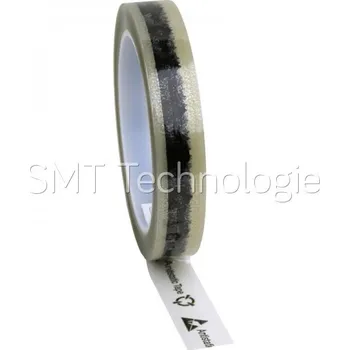 Lepicí páska ESD lepicí páska Wescorp, průhledná, se symboly, celulózová, 18m - 100104633