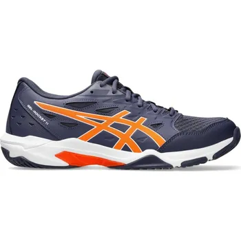 Pánské tenisky Asics Gel-Rocket 11 Badminton Trainers Mens Indigo F/Orange 7 (41.5)