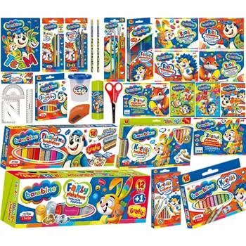 Školní batoh ŠKOLNÍ VÝBAVA L - BARVY SEŠITY 27 EL BAMBINO