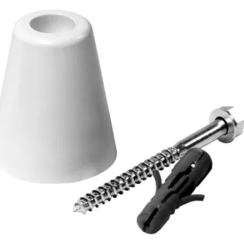 dveřní zarážka Zarážka GUMA velká bílá Bílá