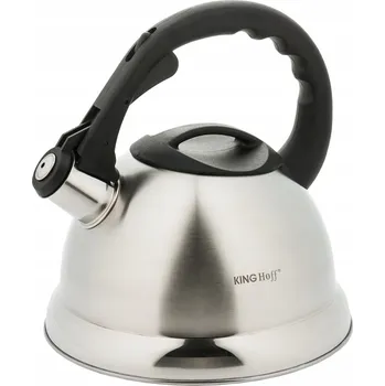 Varná konvice Konvice tradiční ocelová Kinghoff 3 l šedá