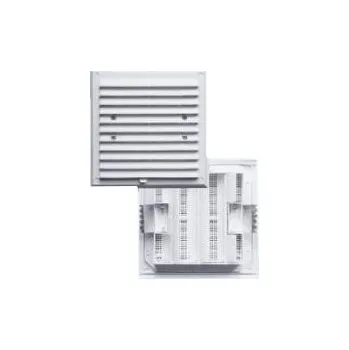 Větrací mřížka Ventilační mřížka s žaluzií ZPT Maxpol bílá