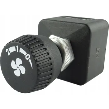 vypínač Otočný přepínač 3-stupňový 12V-24V knoflík pro ventilátor, stroje