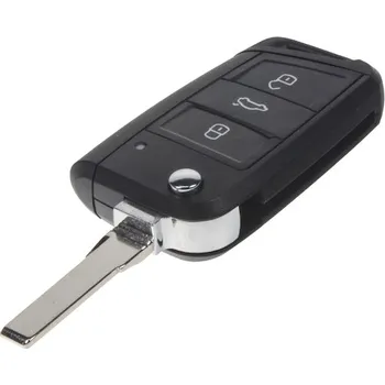 Auto elektroinstalace Náhradní obal klíče pro VW 2014-, 3-tlačítkový, 48VW122