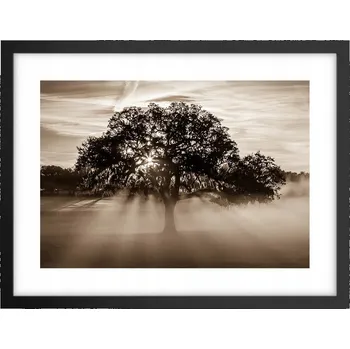 Obraz Obraz plakát v černém rámu do obýváku 40x30 krajina foto na zeď