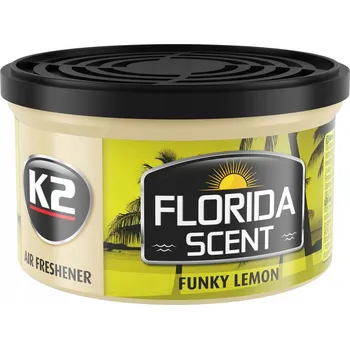 Vůně do auta K2 FLORIDA SCENT OSVĚŽOVAČ VZDUCHU FUNKY LEMON