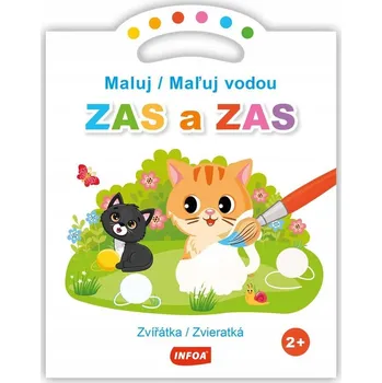 omalovánky Maluj / Maľuj vodou ZAS a ZAS Zvířátka... neuveden