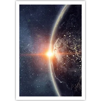Obraz Plakát na zeď bez rámu 70x100 kosmos obraz plakáty do obývacího pokoje ložnice