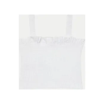 Dámská móda Guess Top J5GH01 WG5S2 Bílá Regular Fit 12Y