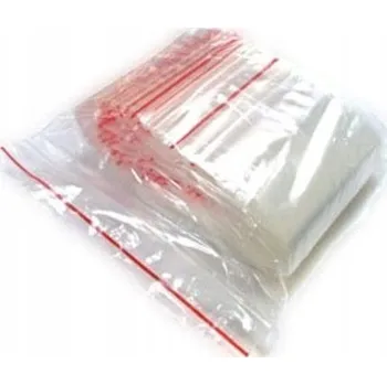 Potravinová fólie 7 cm x 10 cm FÓLIOVÝ SÁČEK S UZAVÍRATELNÝM ZIPEM