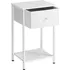 Noční stolek VASAGLE LGS021W14 bílý