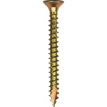 Vrut Vruty do dřeva 5x30 ZN žlutý pozink, hlava torx T25 (balení 200 ks)