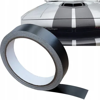 autokoberec Autofólie ČERNÁ MATNÁ s kanálky 2x100cm / běžný metr