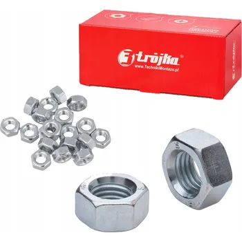 Matice Matice M12, třída 8, pozink, DIN 934, balení 1 kg, cca 62 ks