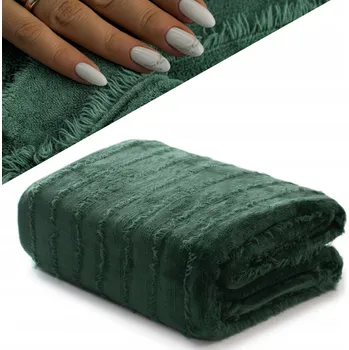 Prostěradlo Deka 160x200 Mikrovlákno Lisovaná Dekorativní Nadýchaná Teplá Yolanda