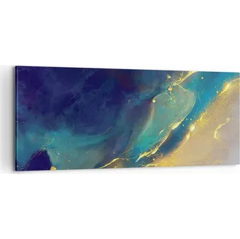 Obraz Foto obraz na plátně 100x40 abstrakce do obýváku ložnice na zeď velký