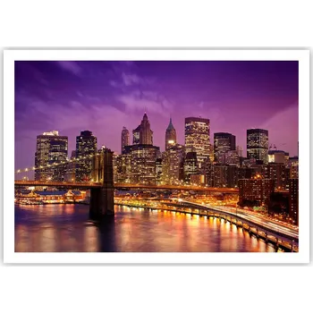 Obraz Plakát na zeď bez rámu 100x70 město obraz plakáty do obývacího pokoje ložnice