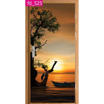 Fototapeta FOTOTAPETA samolepka na dveře západ slunce