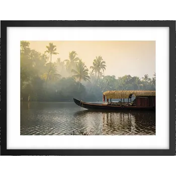 Obraz Obraz plakát v černém rámu do obýváku 40x30 indie foto plakáty na zeď