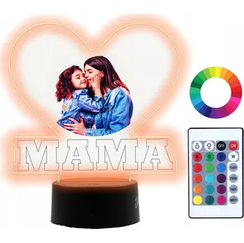 Lampička Plexido vícebarevná Noční lampa