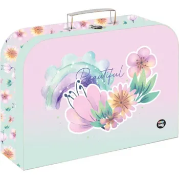 Školní kufřík Květiny Kufřík kufr lamino 34 cm Flowers 6-08225