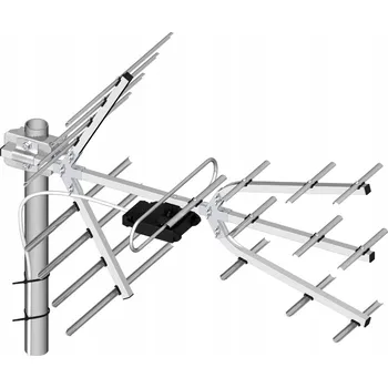 Televizní anténa Směrová TV anténa Tri Digit Mini DVB-T2 UHF se symetrizátorem 14dBi Dipol