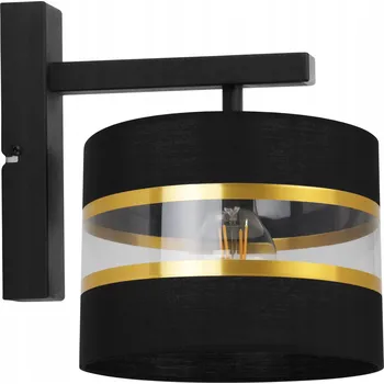 Nástěnné svítidlo Nástěnná lampa s elegantním zlatým stínidlem, 20 cm