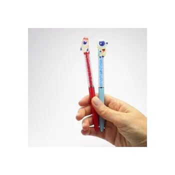 Kuličkové pero s krystaly Vesmír