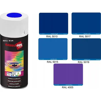 Barva ve spreji Akrylový lak Ambro-Sol V4005017 modrý 400 ml