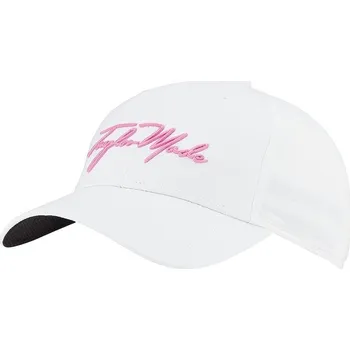 Kšiltovka TaylorMade Womens Script White/Pink UNI Kšiltovka