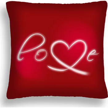 Polštář POLŠTÁŘ VALENTÝN LOVE-23 DÁREK LÁSKA