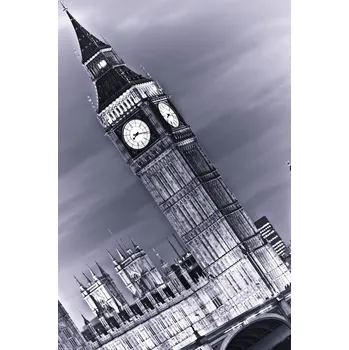 Obraz Plakát Big Ben v noci 3 bez rámu 30 x 45 cm