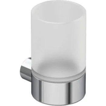 Držák na kartáček Kludi VELA R Držák kartáčků, sklo, chrom, 5897505