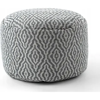 Taburet Čalouněná Taburet Dywany Łuszczów, vícebarevná