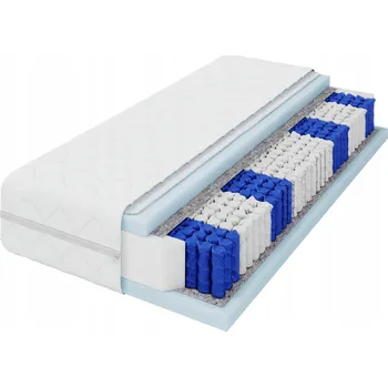 Matrace Matrace s taštičkovými pružinami ŚpijZdrowo 200 x 200 x 21 cm H3