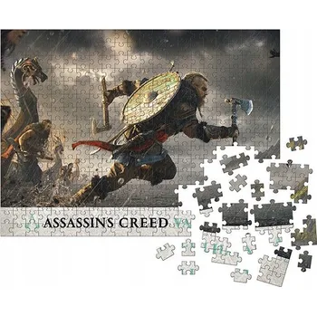 Puzzle PUZZLE 1000 DÍLKŮ ASSASSIN'S CREED VALHALLA EIVOR DARK H
