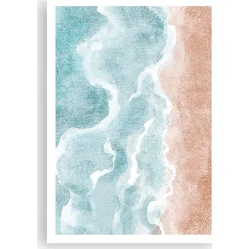 Obraz Plakát na zeď bez rámu 70x100 pláž obraz plakáty do obývacího pokoje ložnice