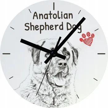 Hodiny Nástěnné hodiny Art-Dog bílé 20 cm