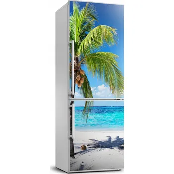Fototapeta Samolepka na ledničku Tropická pláž 70x190 cm