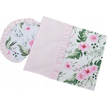 Povlečení Povlečení ložního prádla pro panenky Largo B-51 , deka 40x35 cm + polštář 23x14 cm