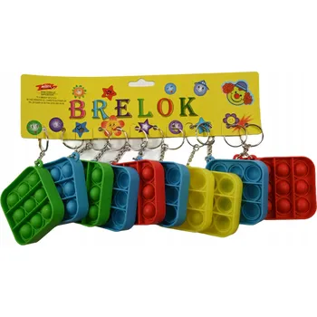 POP IT POP IT ANTISTRESOVÁ HRAČKA PŘÍVĚSEK NA KLÍČE Různé