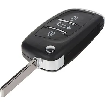 Auto elektroinstalace Náhradní obal klíče pro Peugeot, 3-tlačítkový, 48PG130