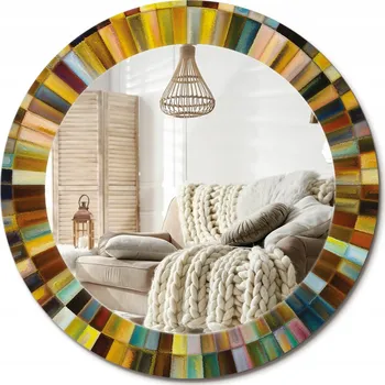 Zrcadlo Zrcadlo Prismalumino nástěnné kulaté 600 x 600 mm