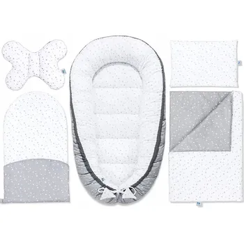 Hnízdečko pro miminko PEPI Hnízdečko kokon Motýlek Deka POLŠTÁŘ 5v1