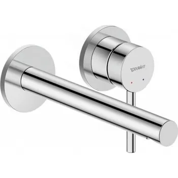 Vodovodní baterie DURAVIT - Circle Umyvadlová baterie pod omítku, 2-otvorová instalace, chrom CE1070004010