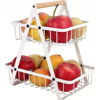 Obraz Kovový koš na ovoce červený