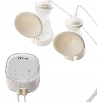 Odsávačka mléka VEVOR Elektrická odsávačka mateřského mléka Dvojitá odsávačka 7W 2v1 se 4 nastavitelnými režimy