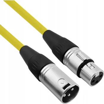 Audio kabel Kabel XLR - XLR The Sssnake SM10YE 10 m (XLR kabel - XLR, délka 10 m)